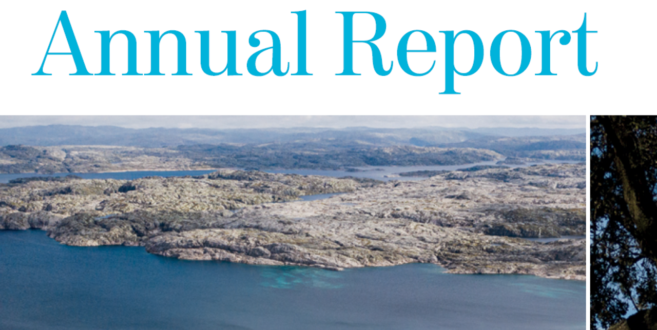 Cover of annual report 2023